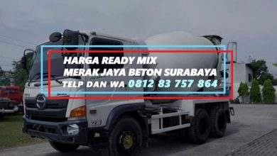 Harga Ready Mix Merak Jaya Beton Surabaya