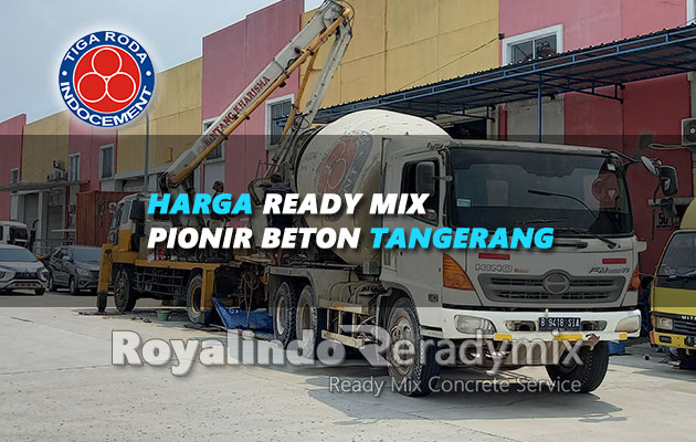 Harga Ready Mix Pionir Beton Tangerang