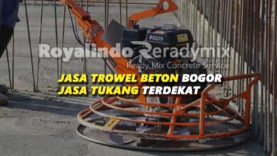 Jasa Trowel Beton Bogor
