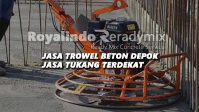 Jasa Trowel Beton Depok