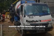 Harga Beton Minimix Jakarta