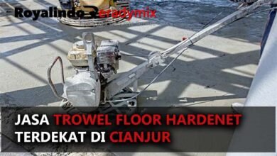 Jasa Trowel Beton Cianjur