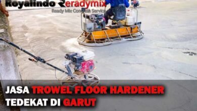 Jasa Trowel Beton Garut