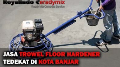 Jasa Trowel Beton Kota Banjar