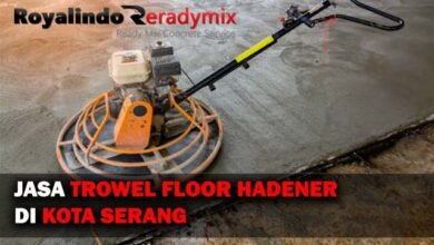 Jasa Trowel Beton Kota Serang