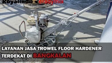 Jasa Trowel Beton Bangkalan