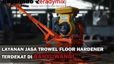 Jasa Trowel Beton Banyuwangi