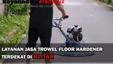 Jasa Trowel Beton Blitar