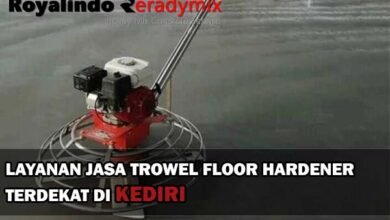 Jasa Trowel Beton Kediri