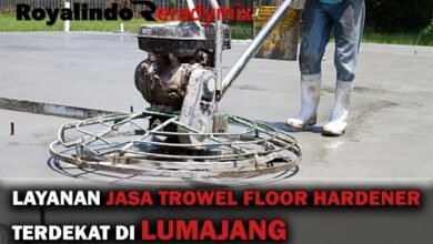 Jasa Trowel Beton Lumajang