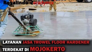 Jasa Trowel Beton Mojokerto