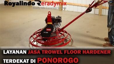 Jasa Trowel Beton Ponorogo