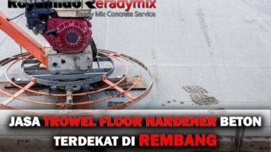Jasa Trowel Beton Rembang