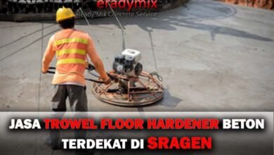 Jasa Trowel Beton Sragen