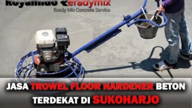 Jasa Trowel Beton Sukoharjo